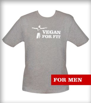 Männer-Shirt "Vegan for fit"